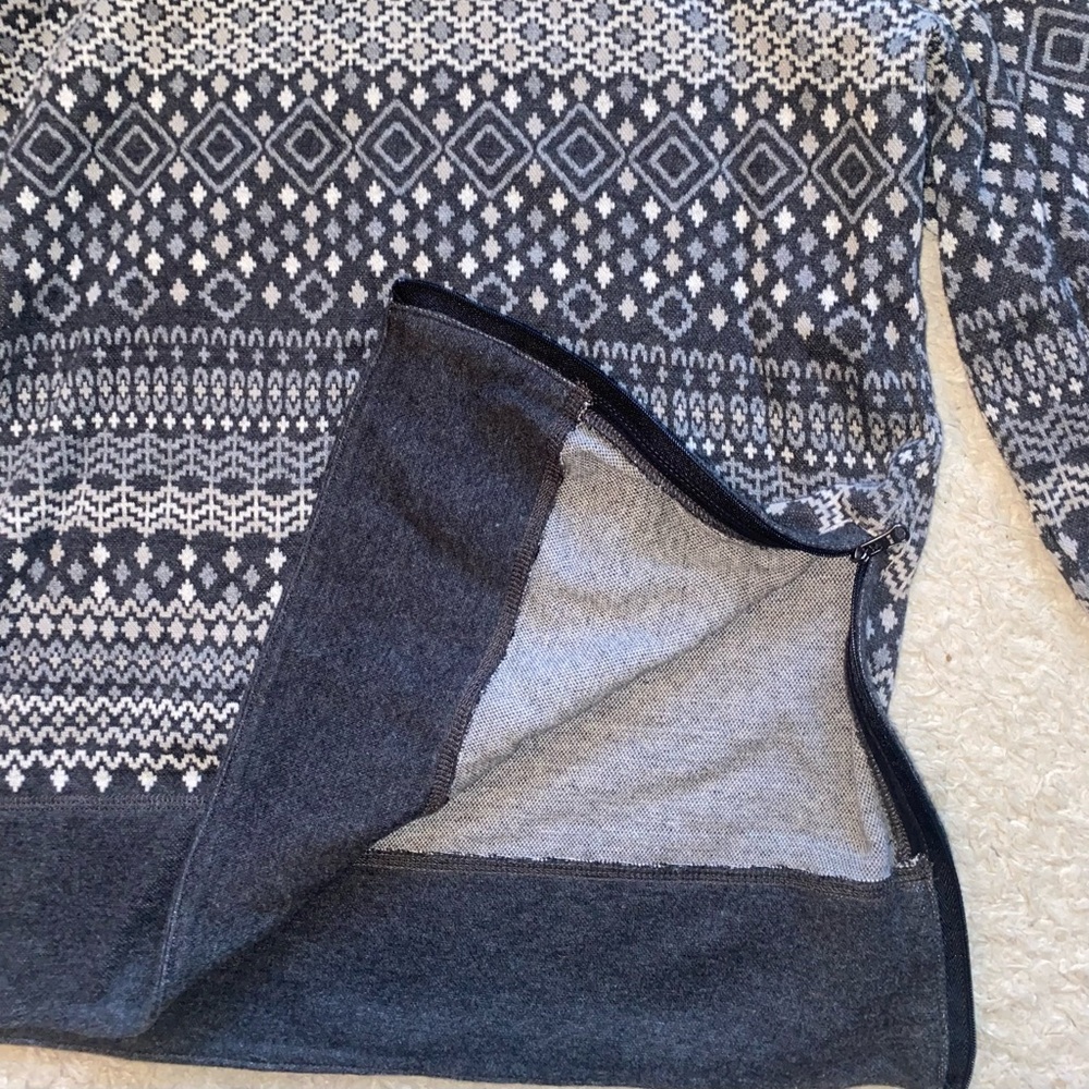 Talbots patterned knit top - Picture 4 of 7